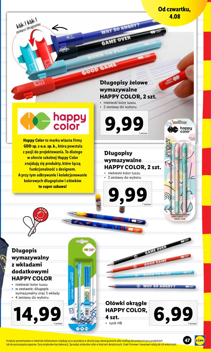 Gazetka KATALOG POWRÓT DO SZKOŁY