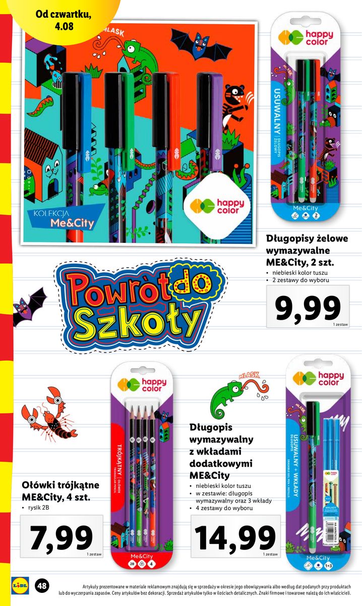 Gazetka KATALOG POWRÓT DO SZKOŁY