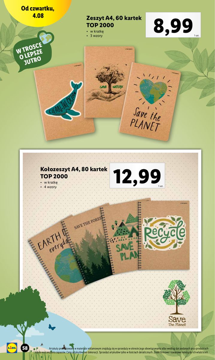 Gazetka KATALOG POWRÓT DO SZKOŁY