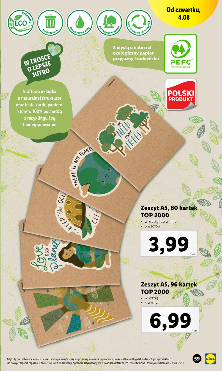 Gazetka KATALOG POWRÓT DO SZKOŁY