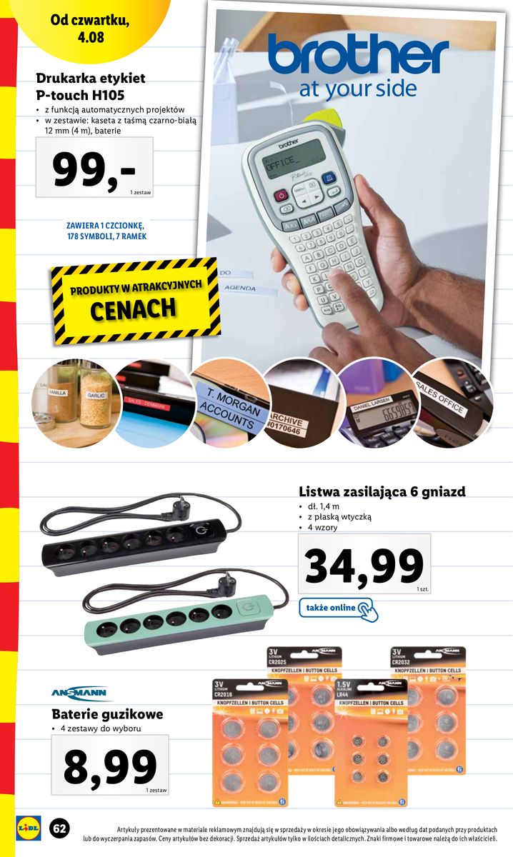 Gazetka KATALOG POWRÓT DO SZKOŁY