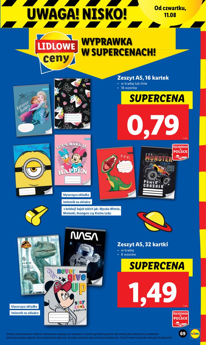 Gazetka KATALOG POWRÓT DO SZKOŁY