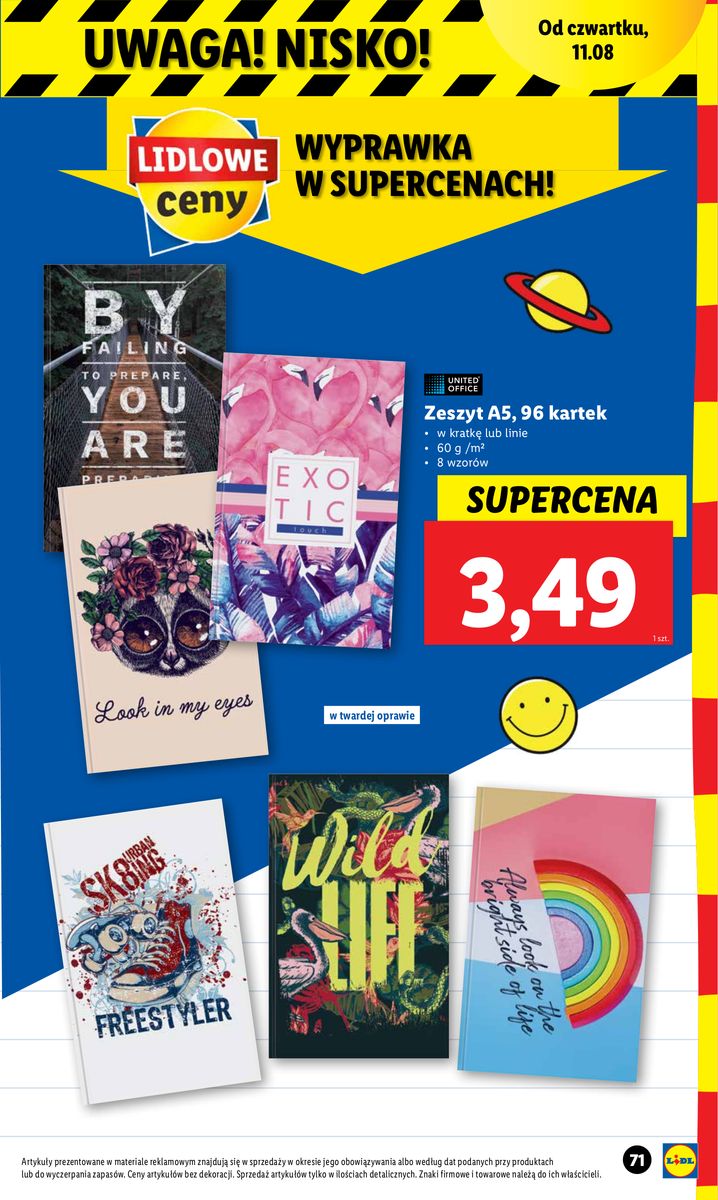 Gazetka KATALOG POWRÓT DO SZKOŁY
