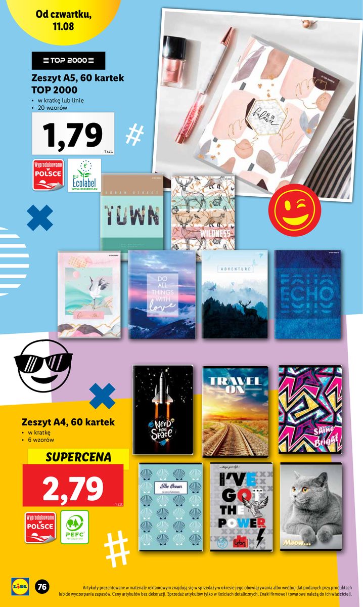 Gazetka KATALOG POWRÓT DO SZKOŁY