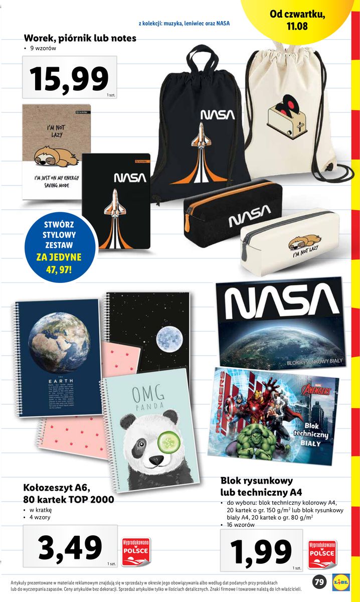 Gazetka KATALOG POWRÓT DO SZKOŁY