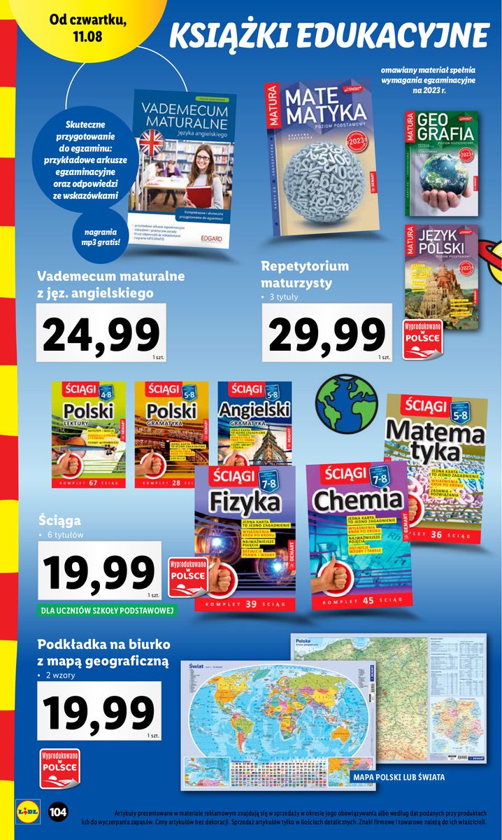 Gazetka KATALOG POWRÓT DO SZKOŁY