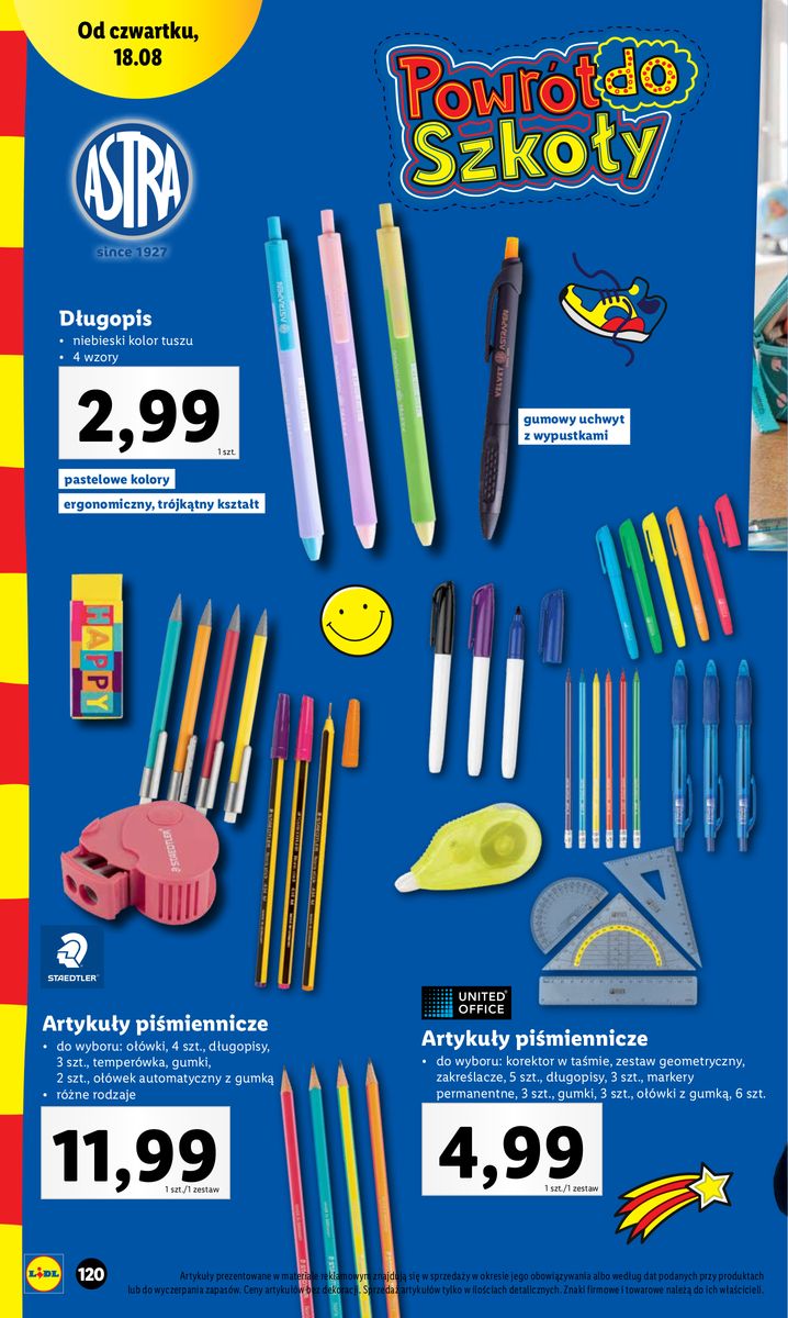 Gazetka KATALOG POWRÓT DO SZKOŁY