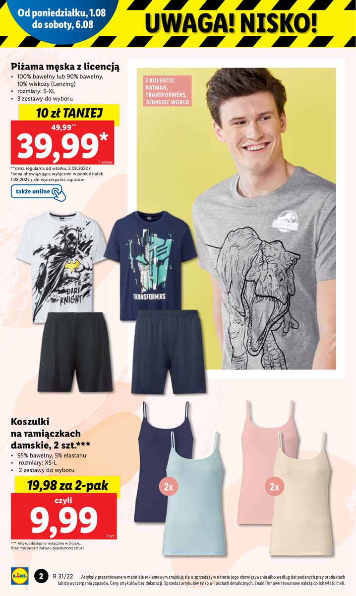 Gazetka OFERTA WAŻNA OD 01.08
