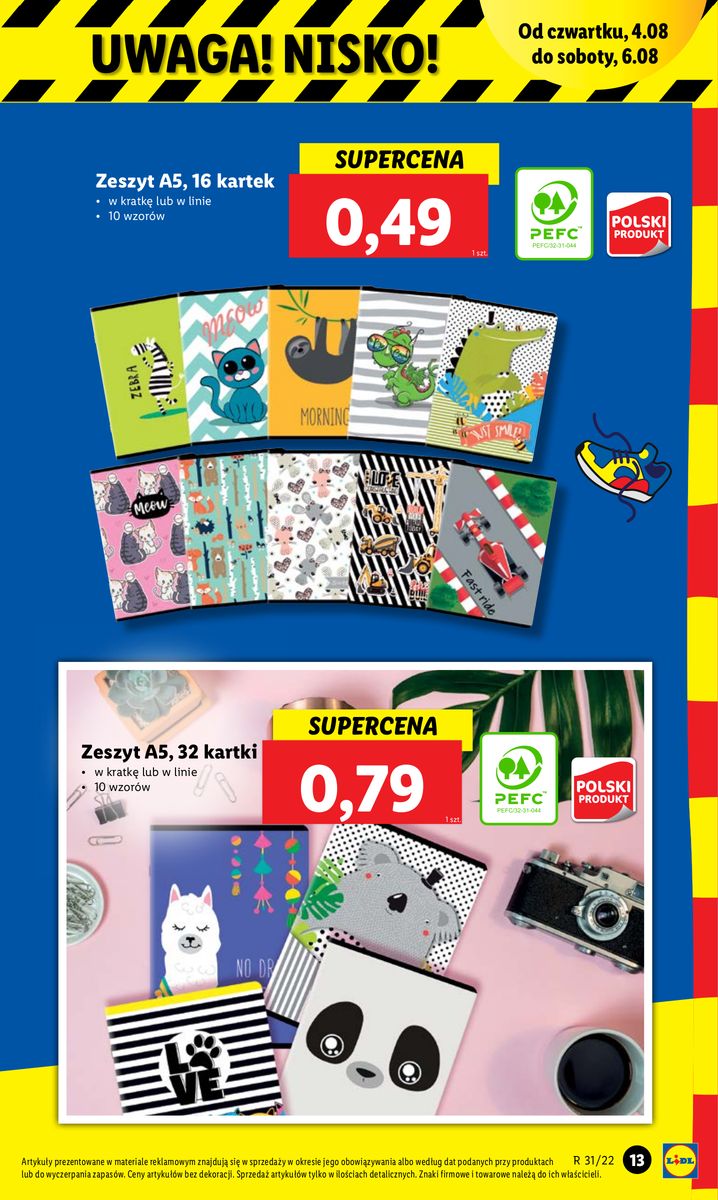 Gazetka OFERTA WAŻNA OD 01.08