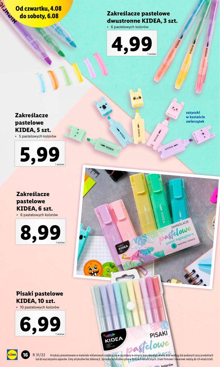 Gazetka OFERTA WAŻNA OD 01.08