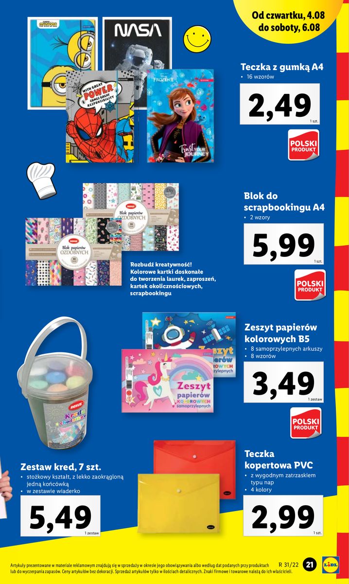 Gazetka OFERTA WAŻNA OD 01.08