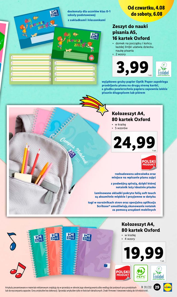 Gazetka OFERTA WAŻNA OD 01.08