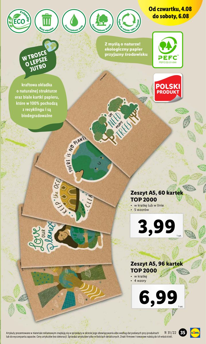 Gazetka OFERTA WAŻNA OD 01.08