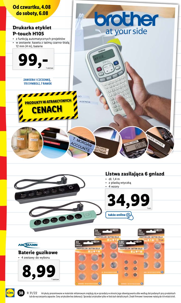 Gazetka OFERTA WAŻNA OD 01.08