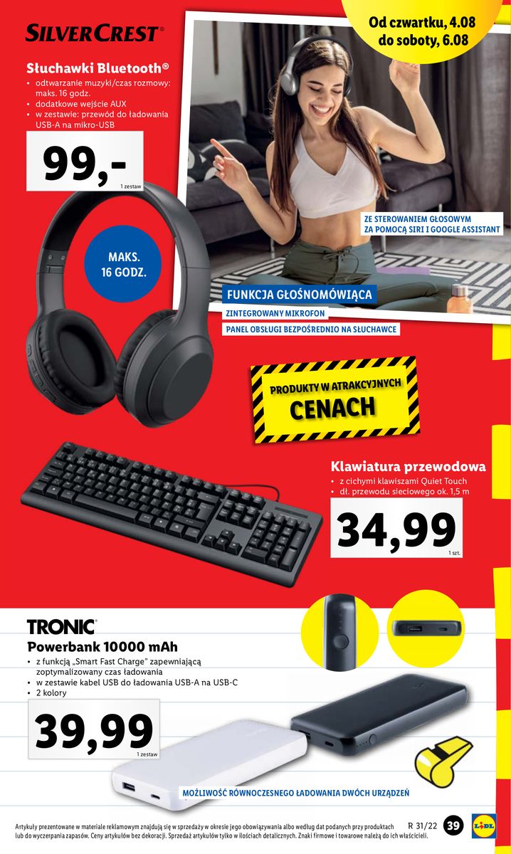 Gazetka OFERTA WAŻNA OD 01.08