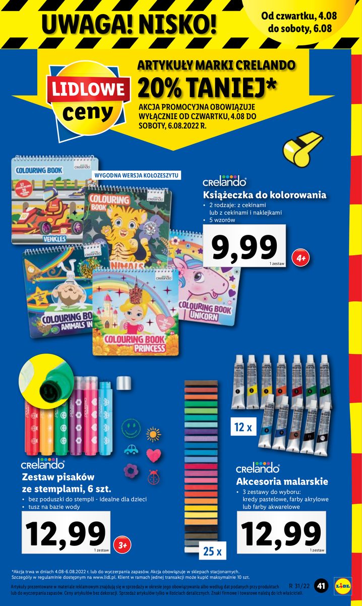 Gazetka OFERTA WAŻNA OD 01.08