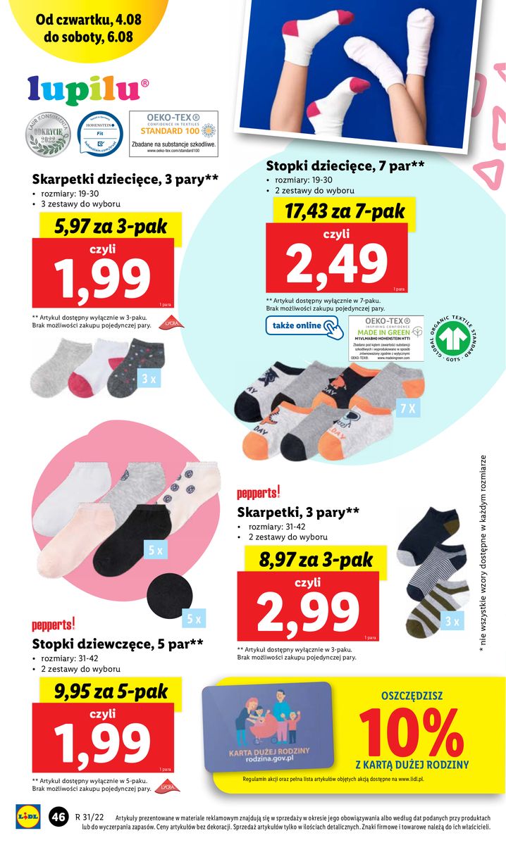 Gazetka OFERTA WAŻNA OD 01.08
