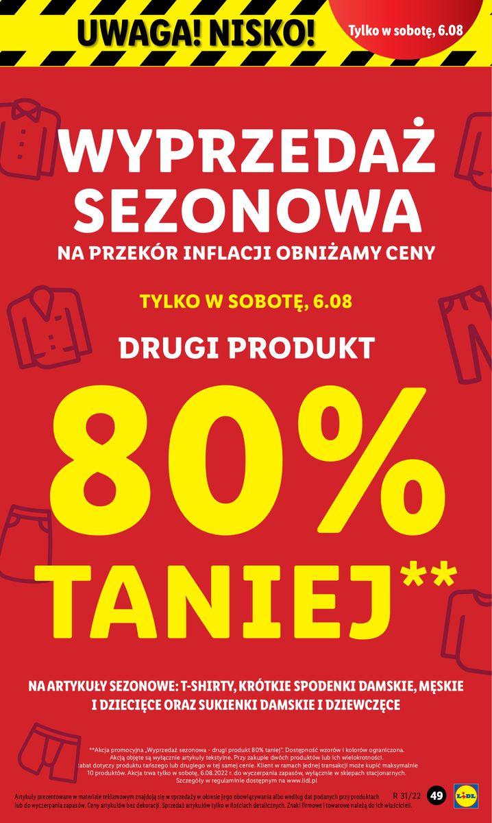 Gazetka OFERTA WAŻNA OD 01.08
