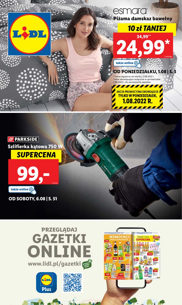 Gazetka OFERTA WAŻNA OD 01.08