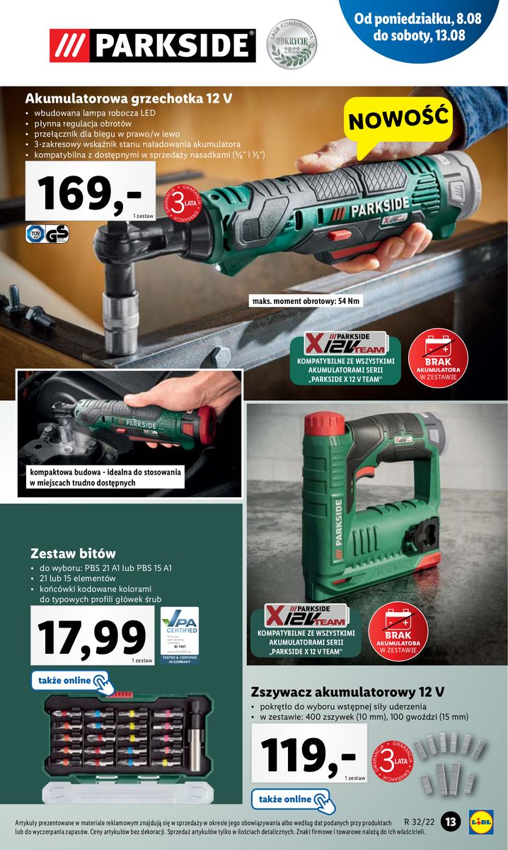 Gazetka OFERTA WAŻNA OD 08.08