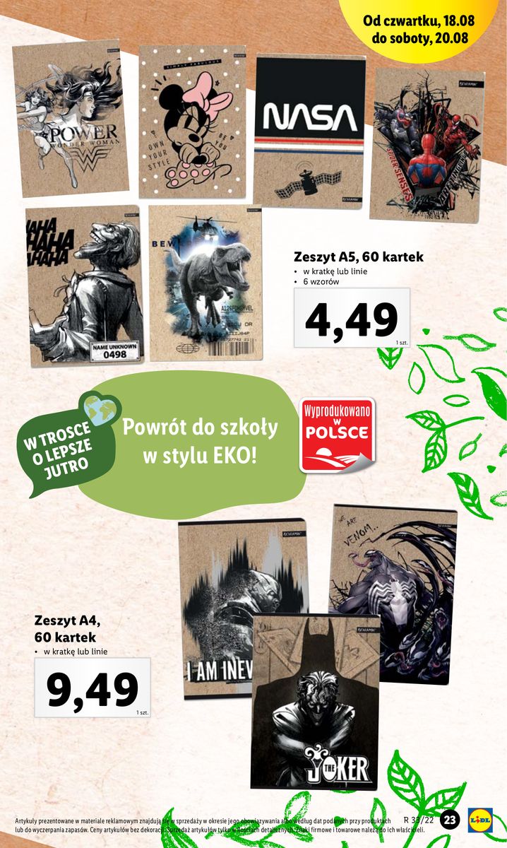 Gazetka OFERTA WAŻNA OD 16.08