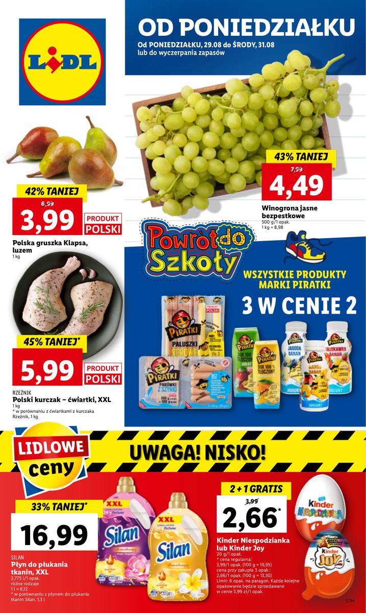 Gazetka OFERTA WAŻNA OD 29.08 DO 31.08