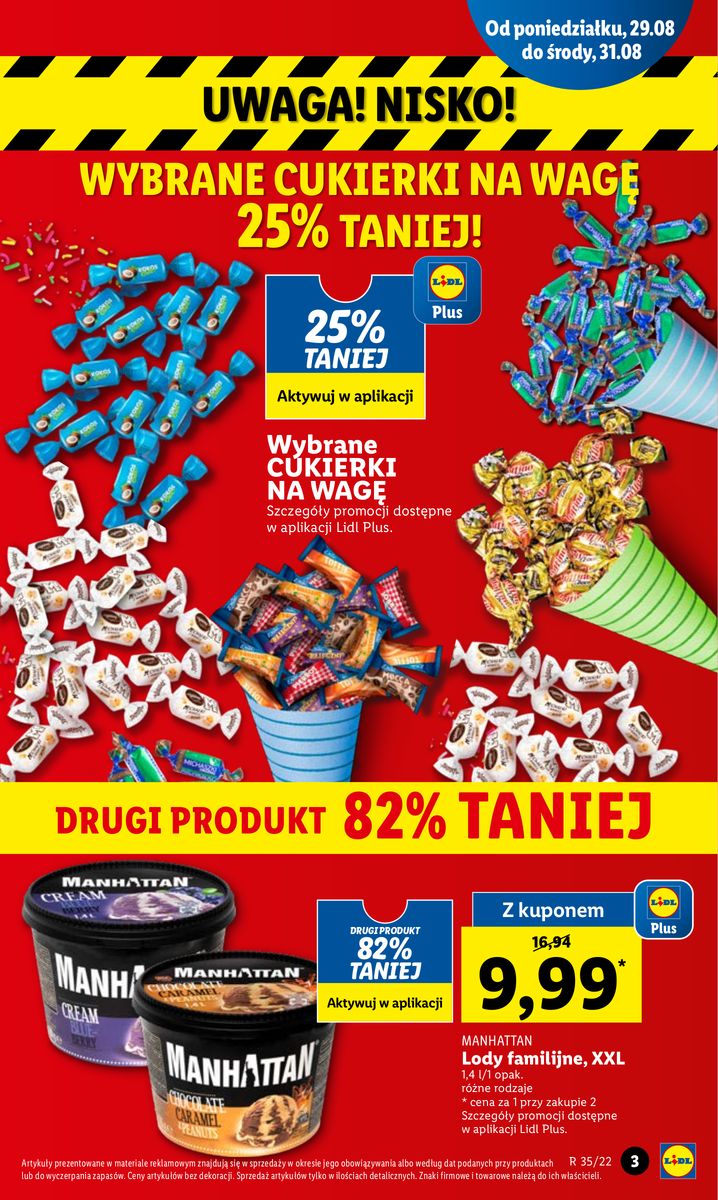Gazetka OFERTA WAŻNA OD 29.08 DO 31.08