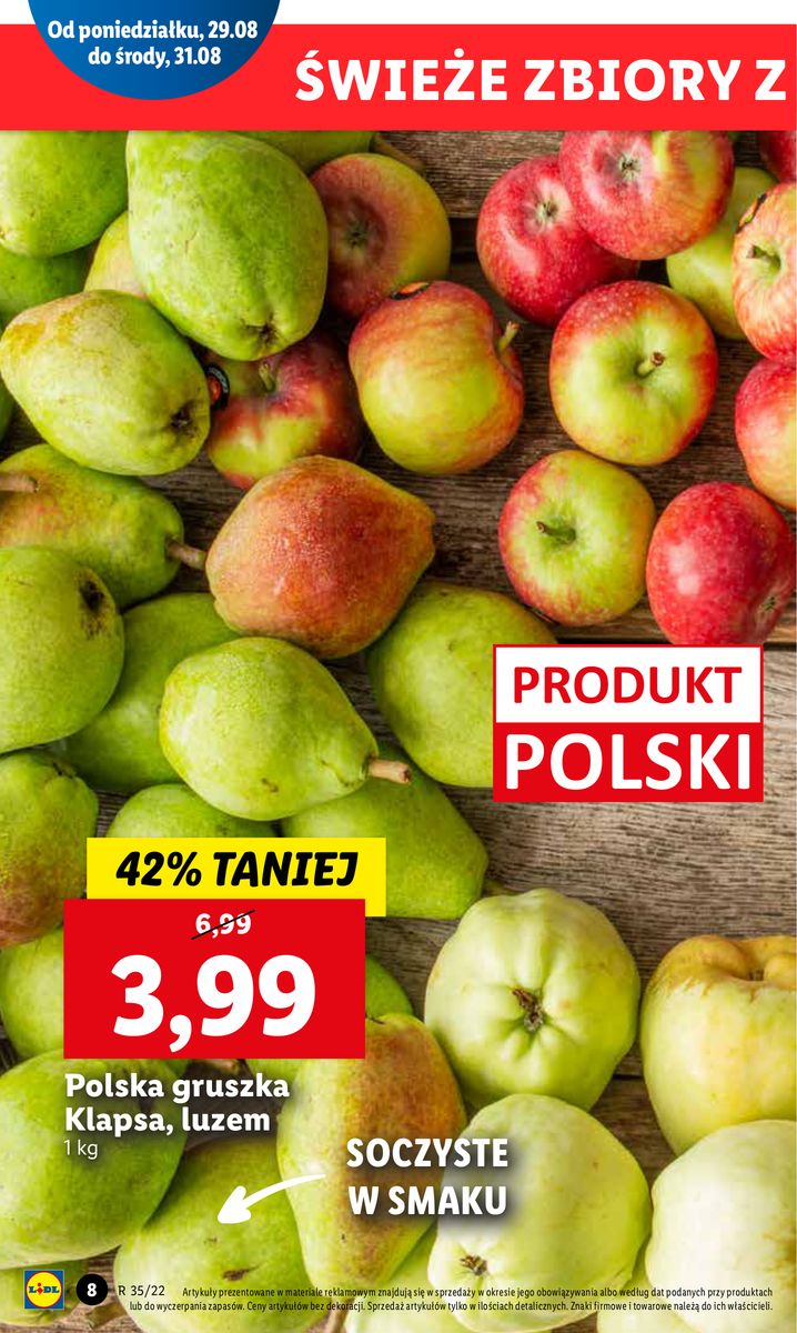 Gazetka OFERTA WAŻNA OD 29.08 DO 31.08