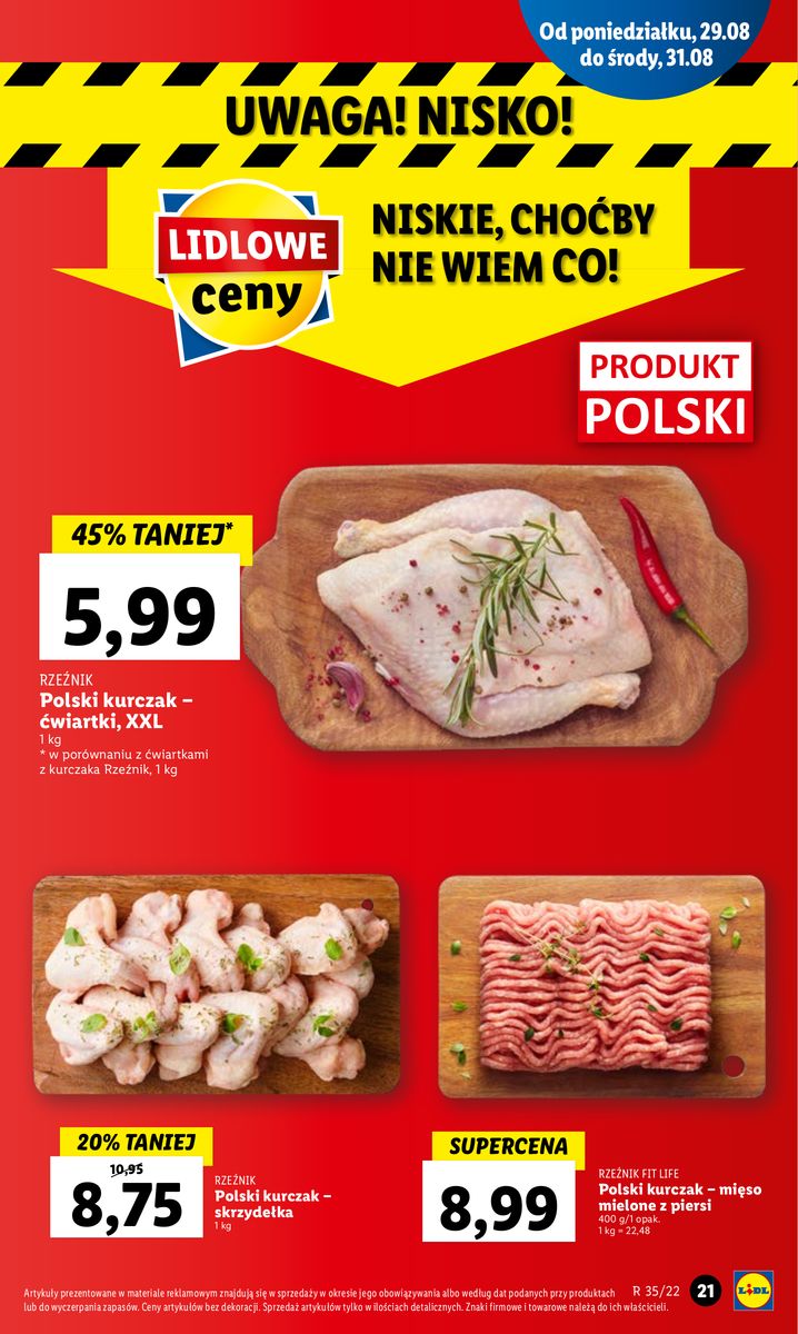 Gazetka OFERTA WAŻNA OD 29.08 DO 31.08