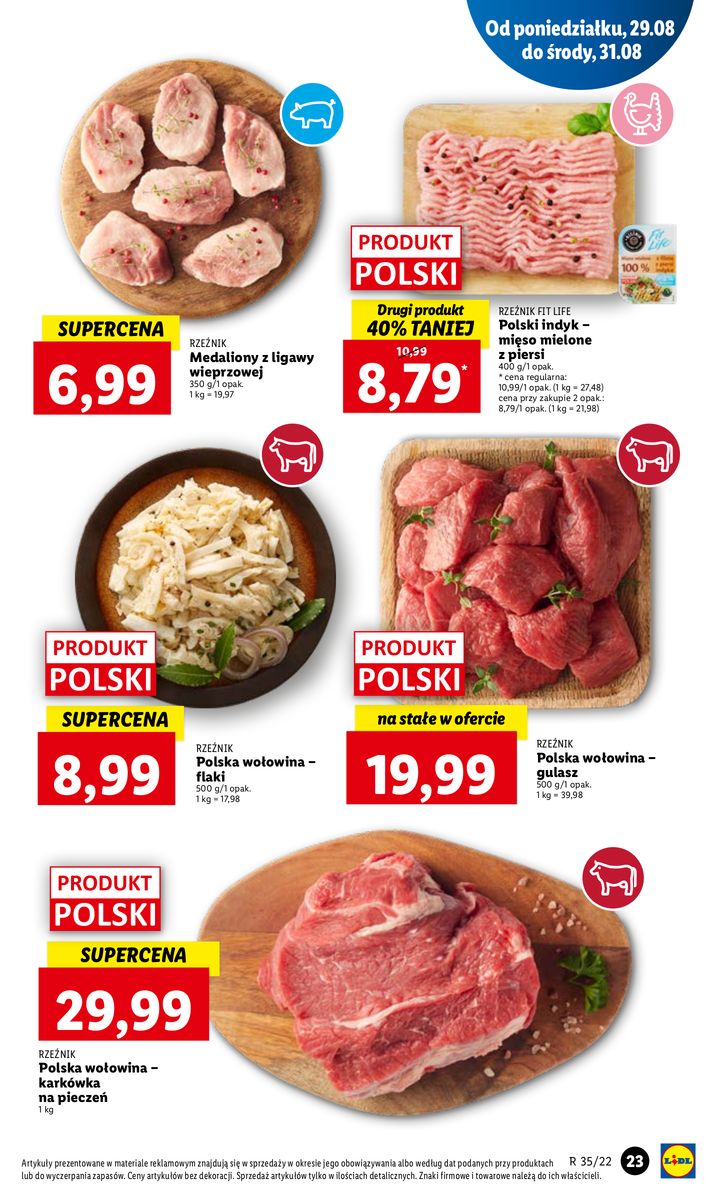 Gazetka OFERTA WAŻNA OD 29.08 DO 31.08