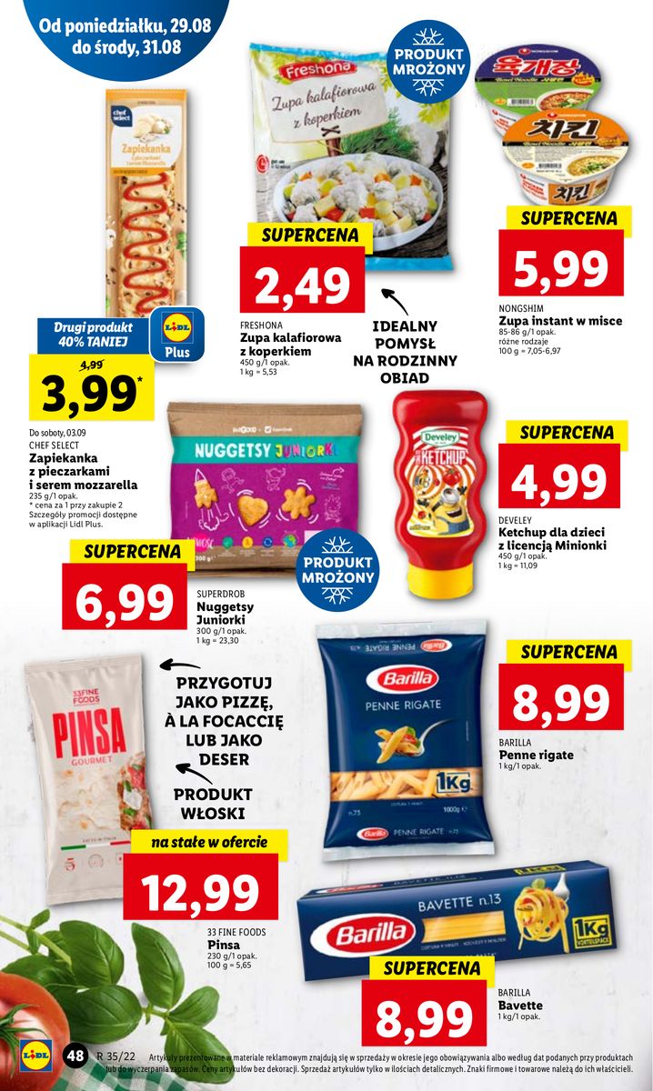 Gazetka OFERTA WAŻNA OD 29.08 DO 31.08