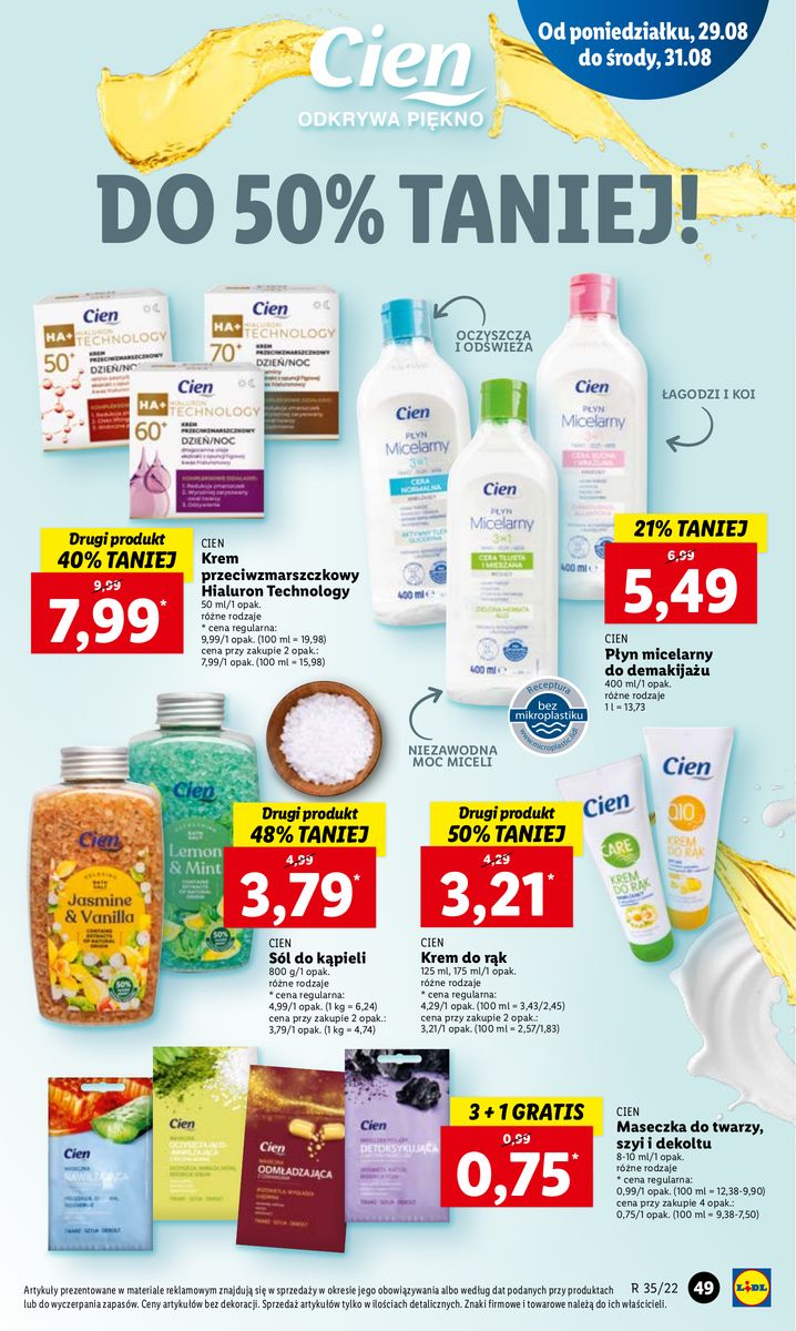 Gazetka OFERTA WAŻNA OD 29.08 DO 31.08