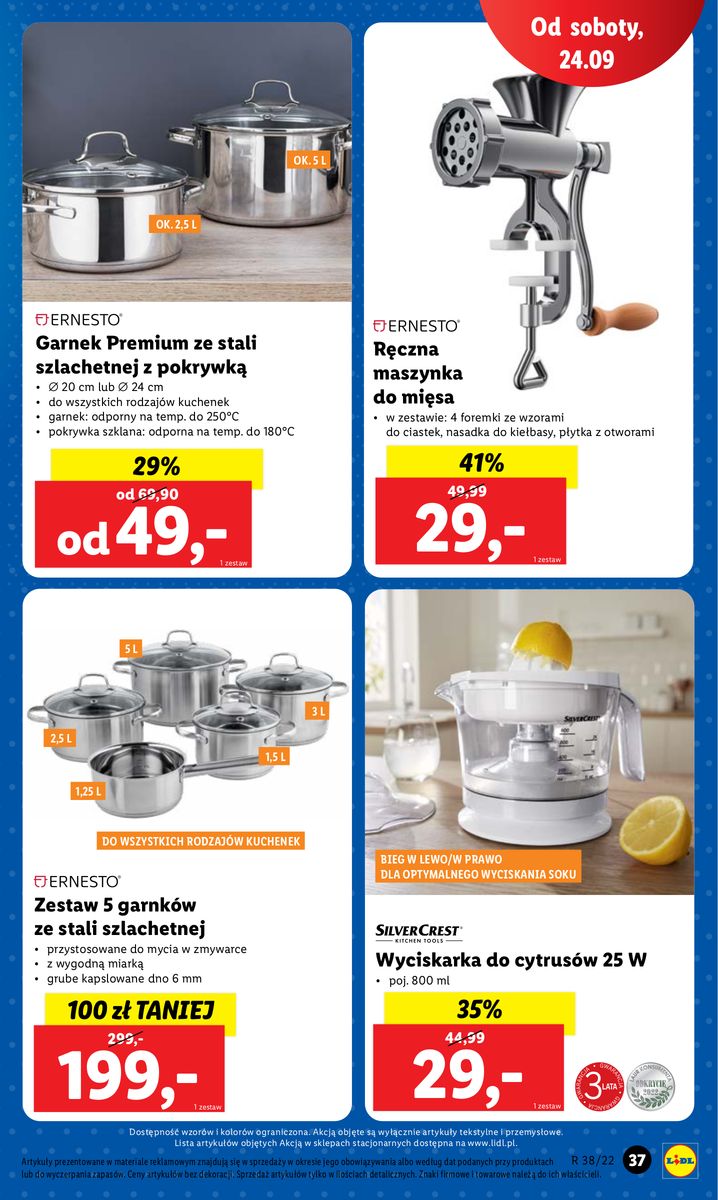 Gazetka OFERTA WAŻNA OD 19.09