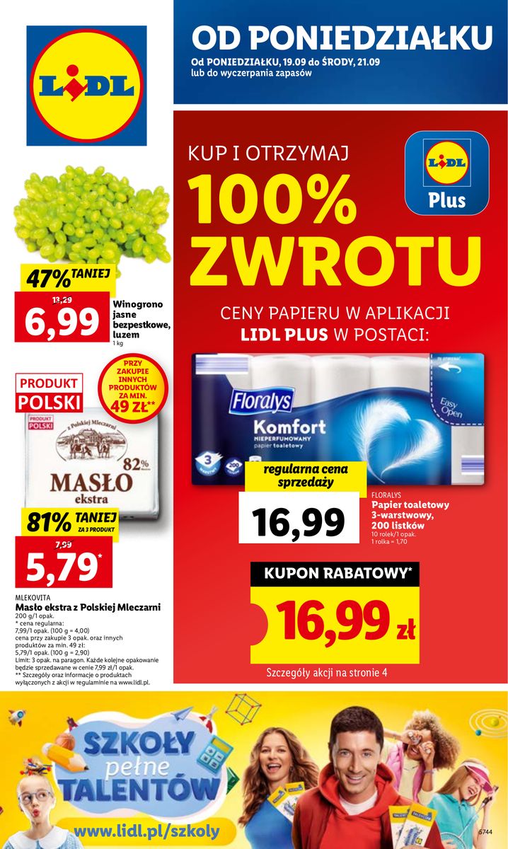 Gazetka OFERTA WAŻNA OD 19.09 DO 21.09