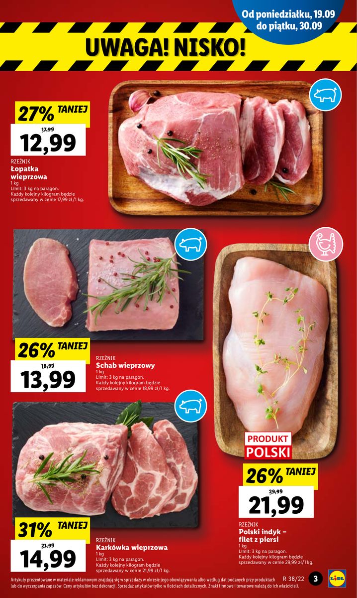 Gazetka OFERTA WAŻNA OD 19.09 DO 21.09