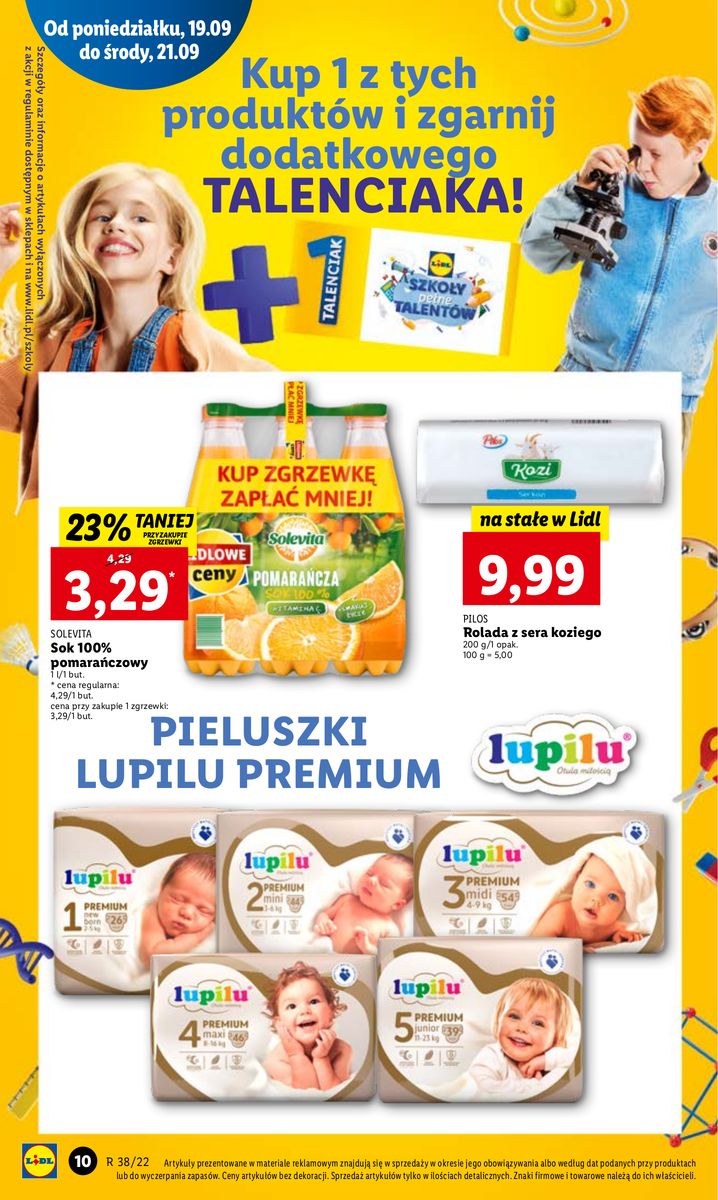 Gazetka OFERTA WAŻNA OD 19.09 DO 21.09