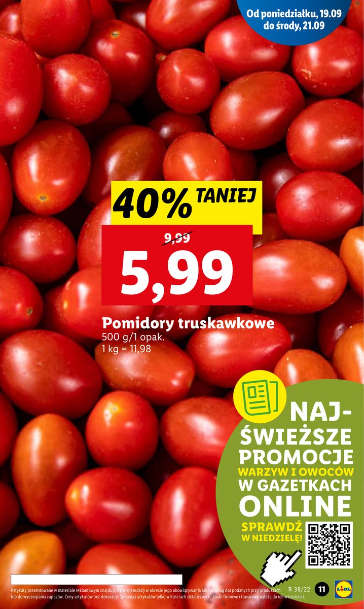 Gazetka OFERTA WAŻNA OD 19.09 DO 21.09