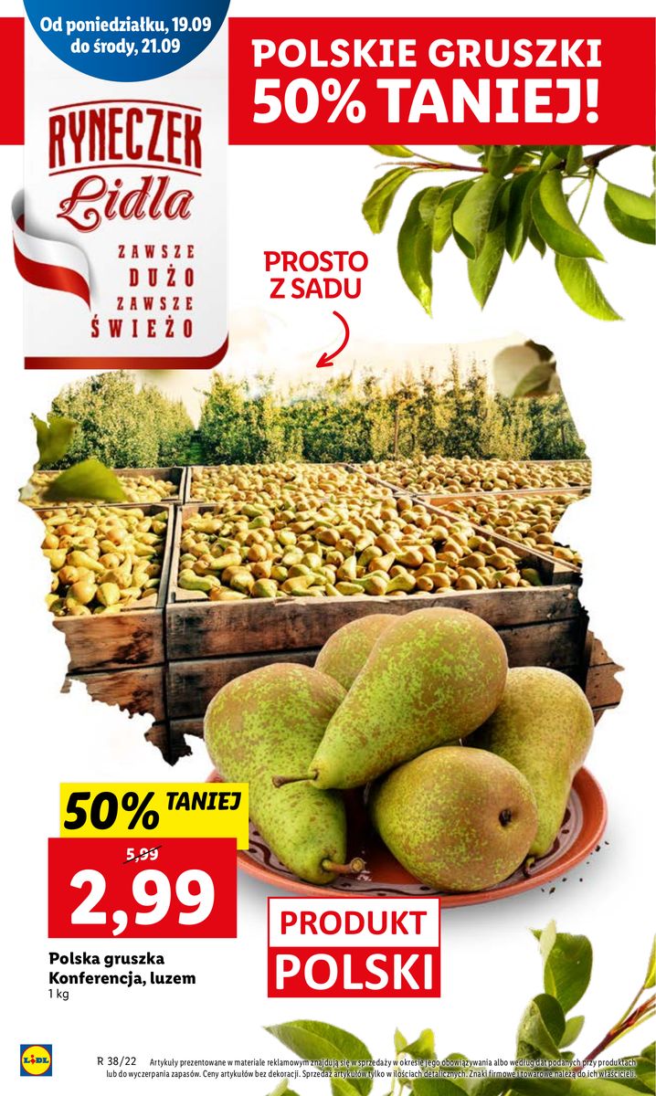 Gazetka OFERTA WAŻNA OD 19.09 DO 21.09