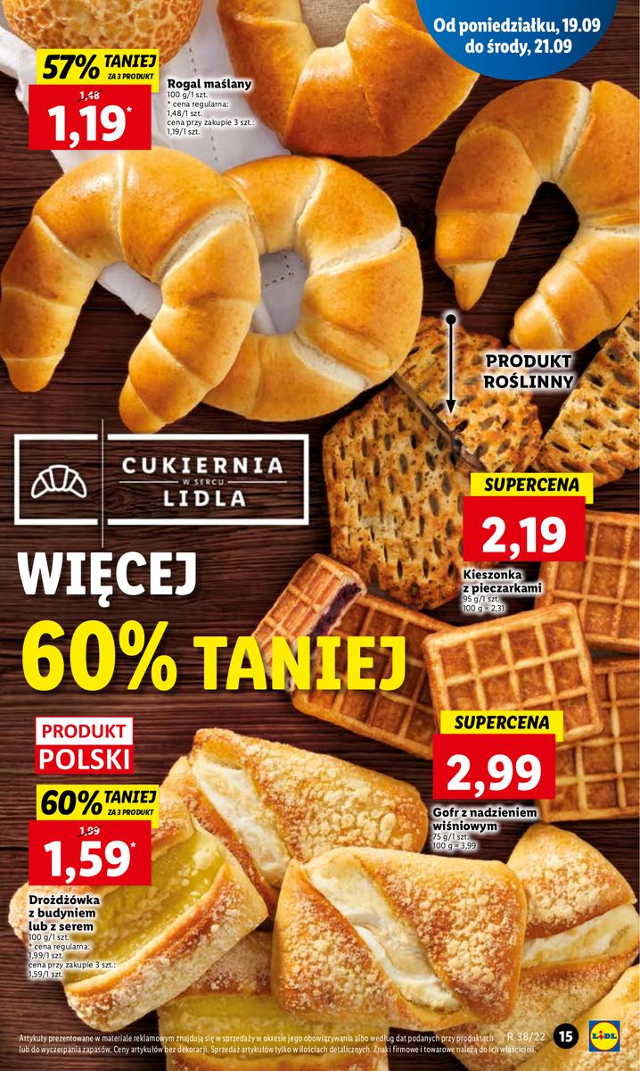 Gazetka OFERTA WAŻNA OD 19.09 DO 21.09