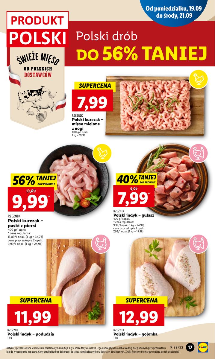 Gazetka OFERTA WAŻNA OD 19.09 DO 21.09