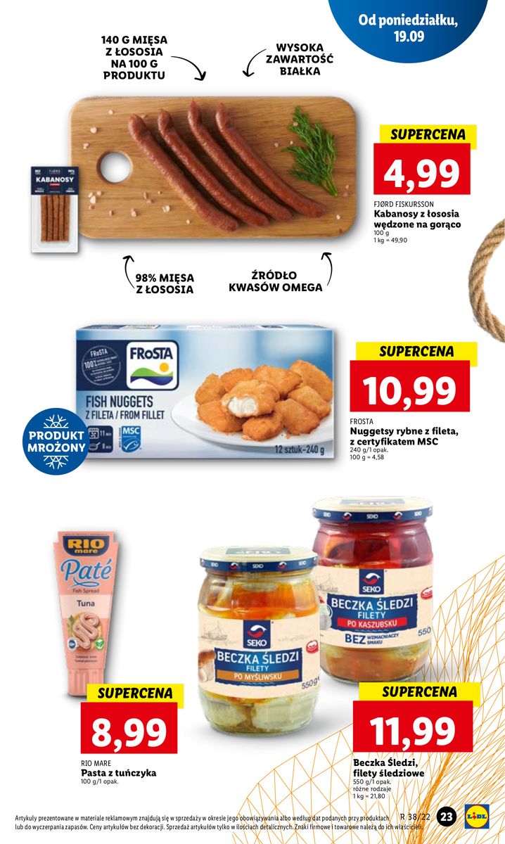Gazetka OFERTA WAŻNA OD 19.09 DO 21.09