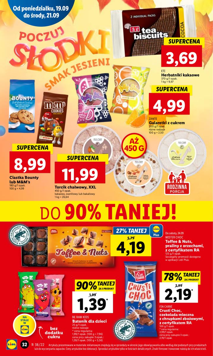 Gazetka OFERTA WAŻNA OD 19.09 DO 21.09