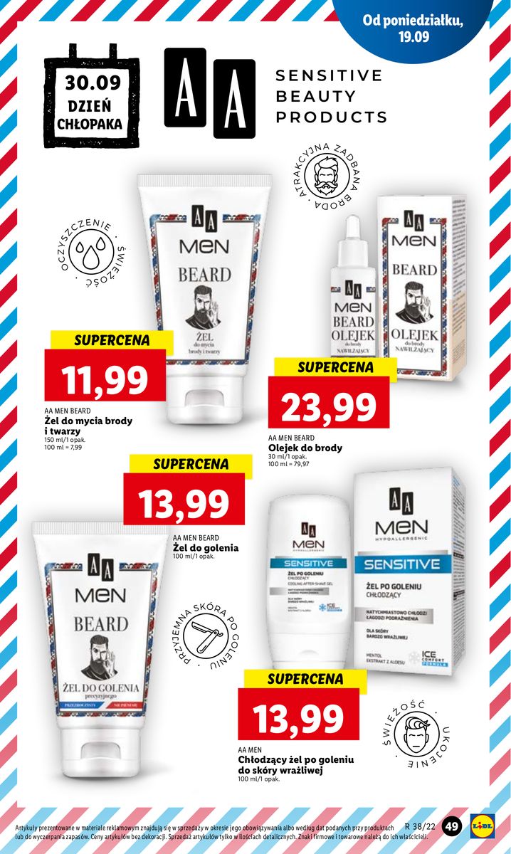 Gazetka OFERTA WAŻNA OD 19.09 DO 21.09