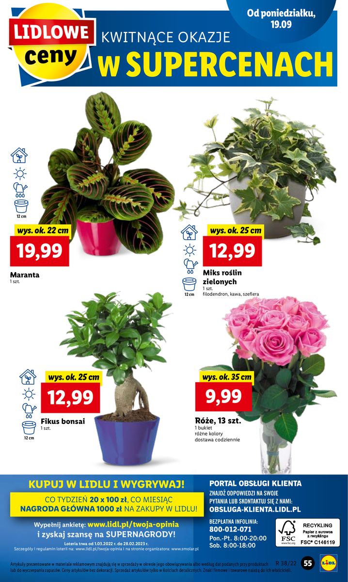 Gazetka OFERTA WAŻNA OD 19.09 DO 21.09