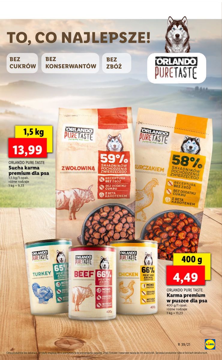 Gazetka OFERTA WAŻNA OD 19.09 DO 21.09