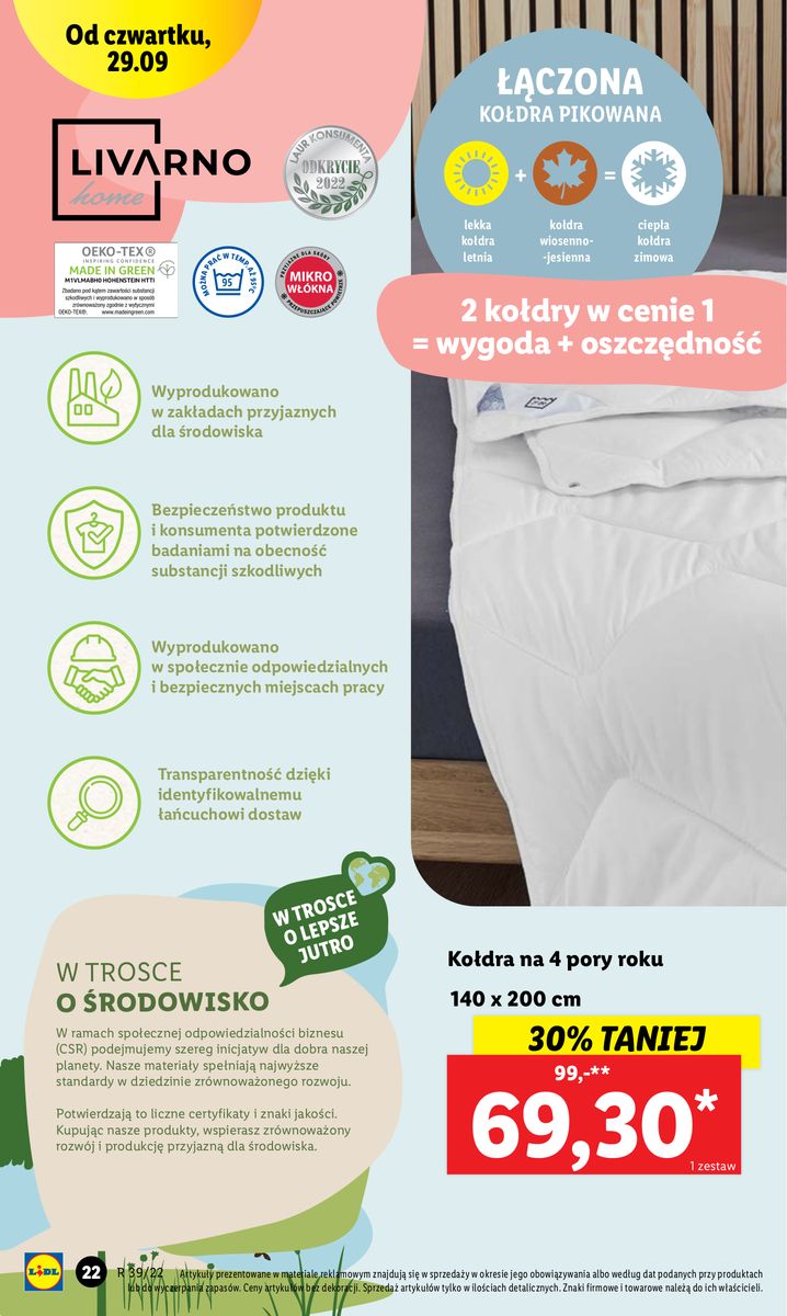 Gazetka OFERTA WAŻNA OD 26.09