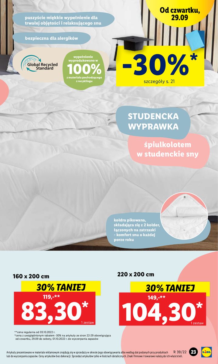 Gazetka OFERTA WAŻNA OD 26.09