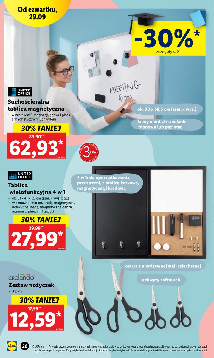 Gazetka OFERTA WAŻNA OD 26.09