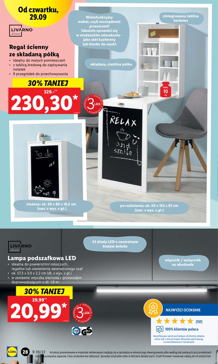 Gazetka OFERTA WAŻNA OD 26.09