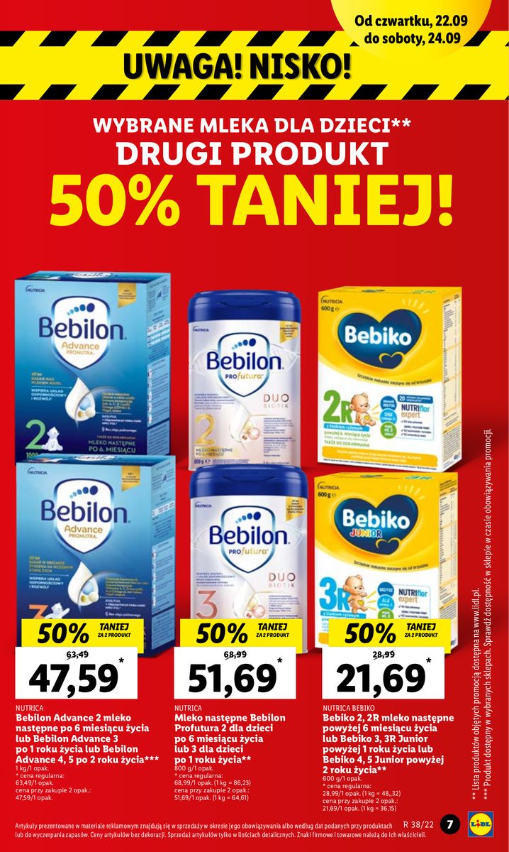 Gazetka OFERTA WAŻNA OD 22.09 DO 24.09